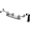 Online Magellan Double Handle 8" Centerset Kitchen Faucet Faucets With Side Spray