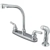 Online Magellan 4-Hole Centerset Kitchen Faucet Faucets With Side Spray