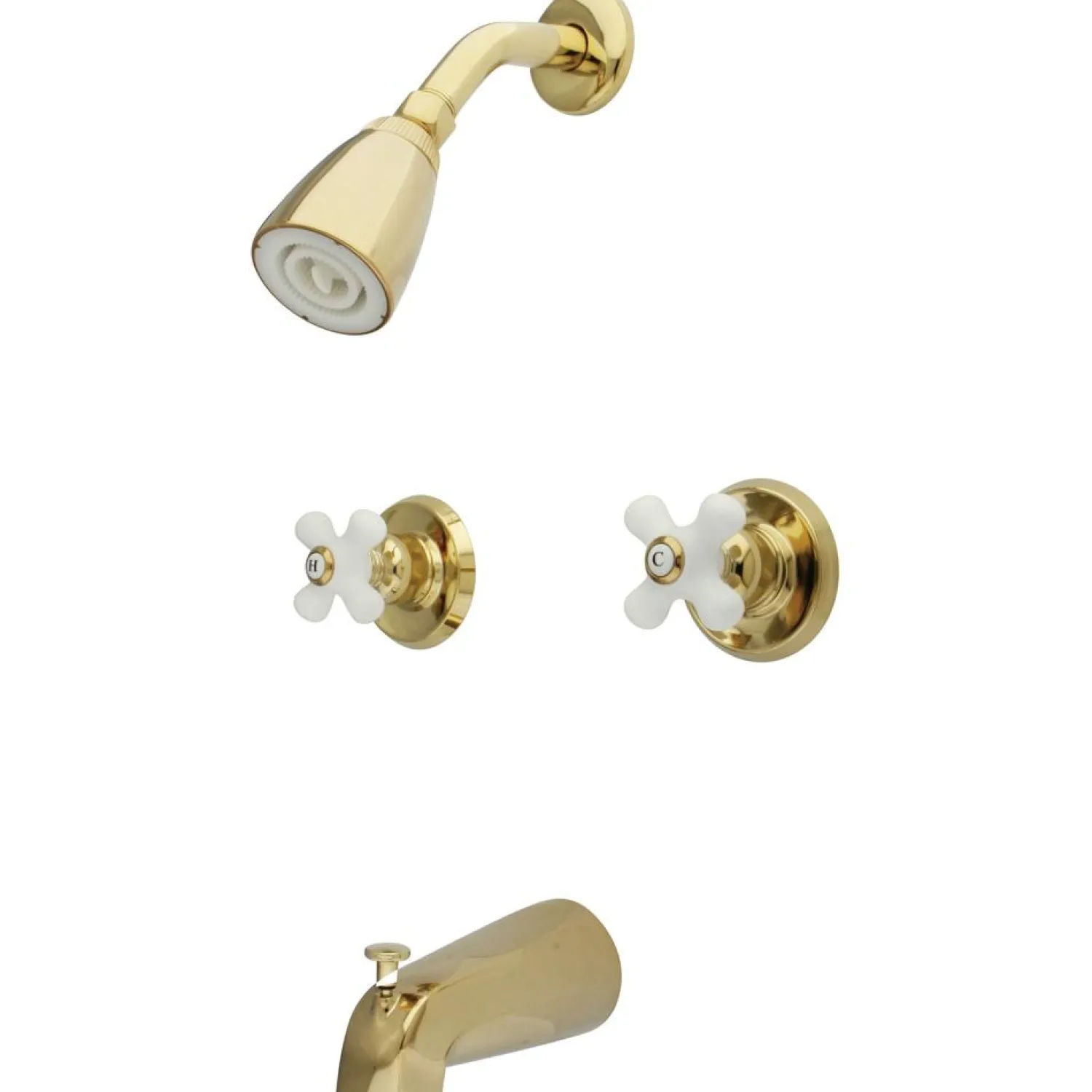 Best Magellan Solid Brass Two Handle Tub and Shower Faucet Tub & Shower Sets