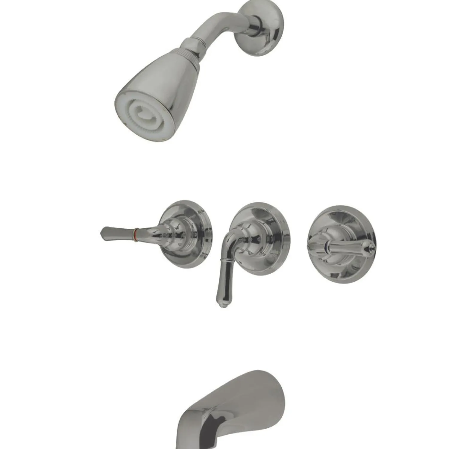Hot Magellan Solid Brass Three Handle Tub and Shower Faucet Tub & Shower Sets