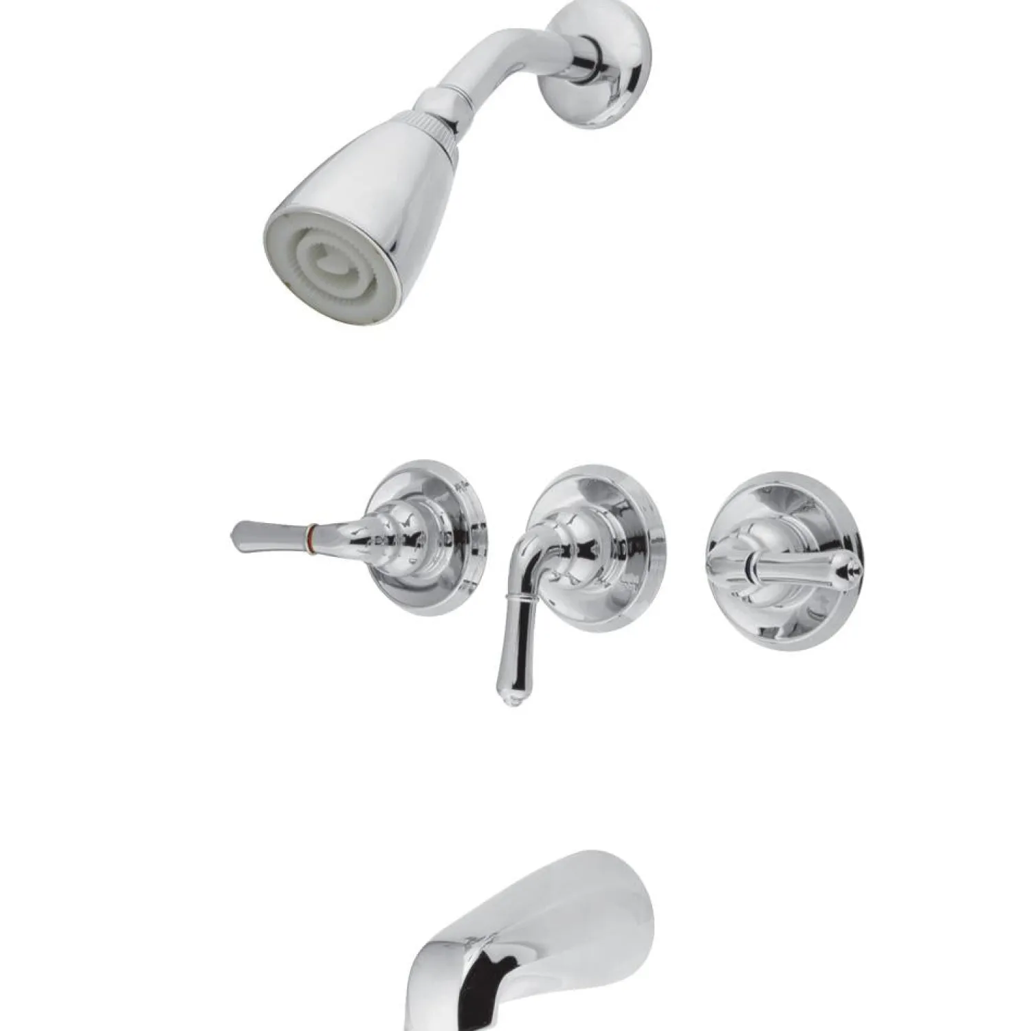 Hot Magellan Solid Brass Three Handle Tub and Shower Faucet Tub & Shower Sets