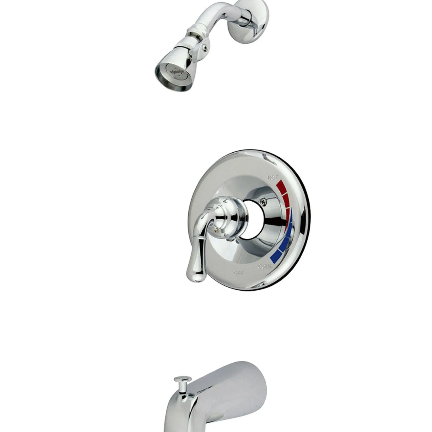 New Magellan Trim Only for Single Handle Tub and Shower Faucet in Polished Chrome Tub & Shower Sets