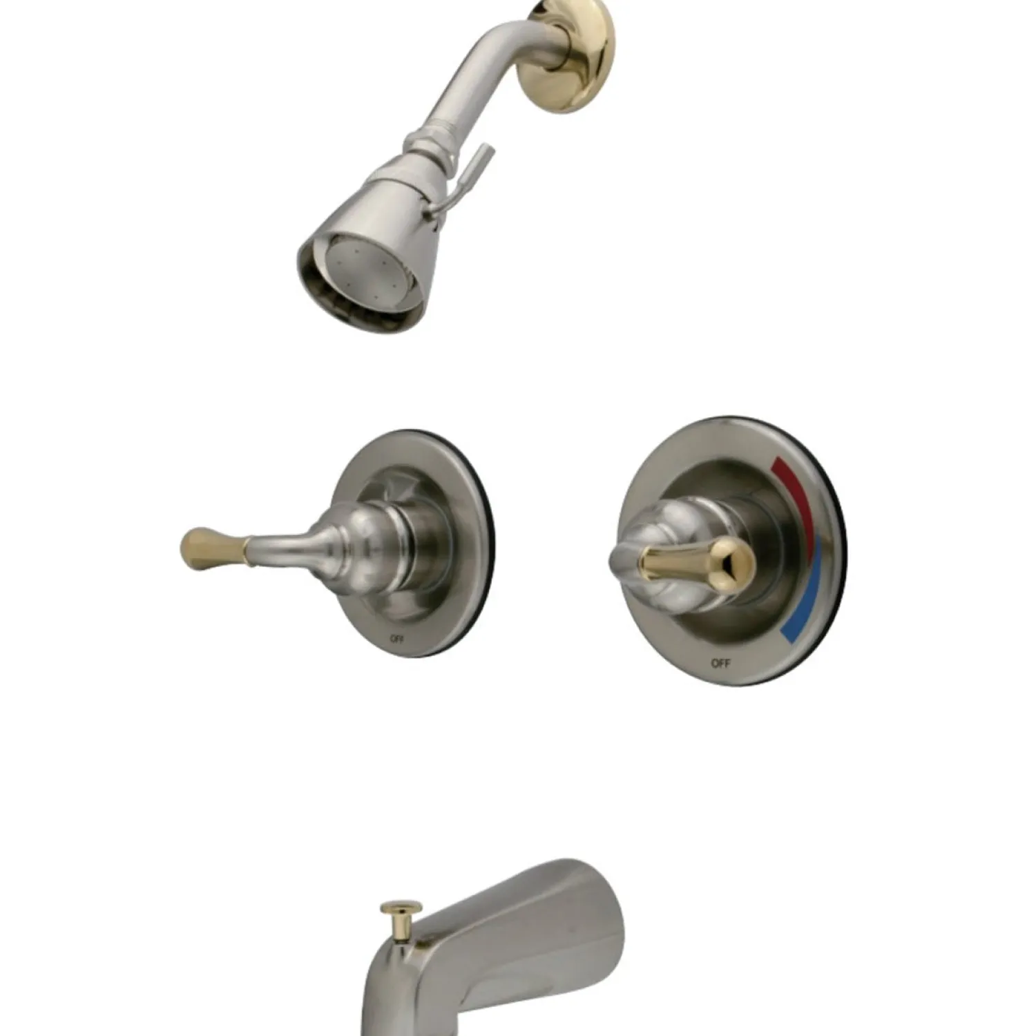 Hot Magellan Twin Handles Tub and Shower Faucet Tub & Shower Sets|Tub Faucets