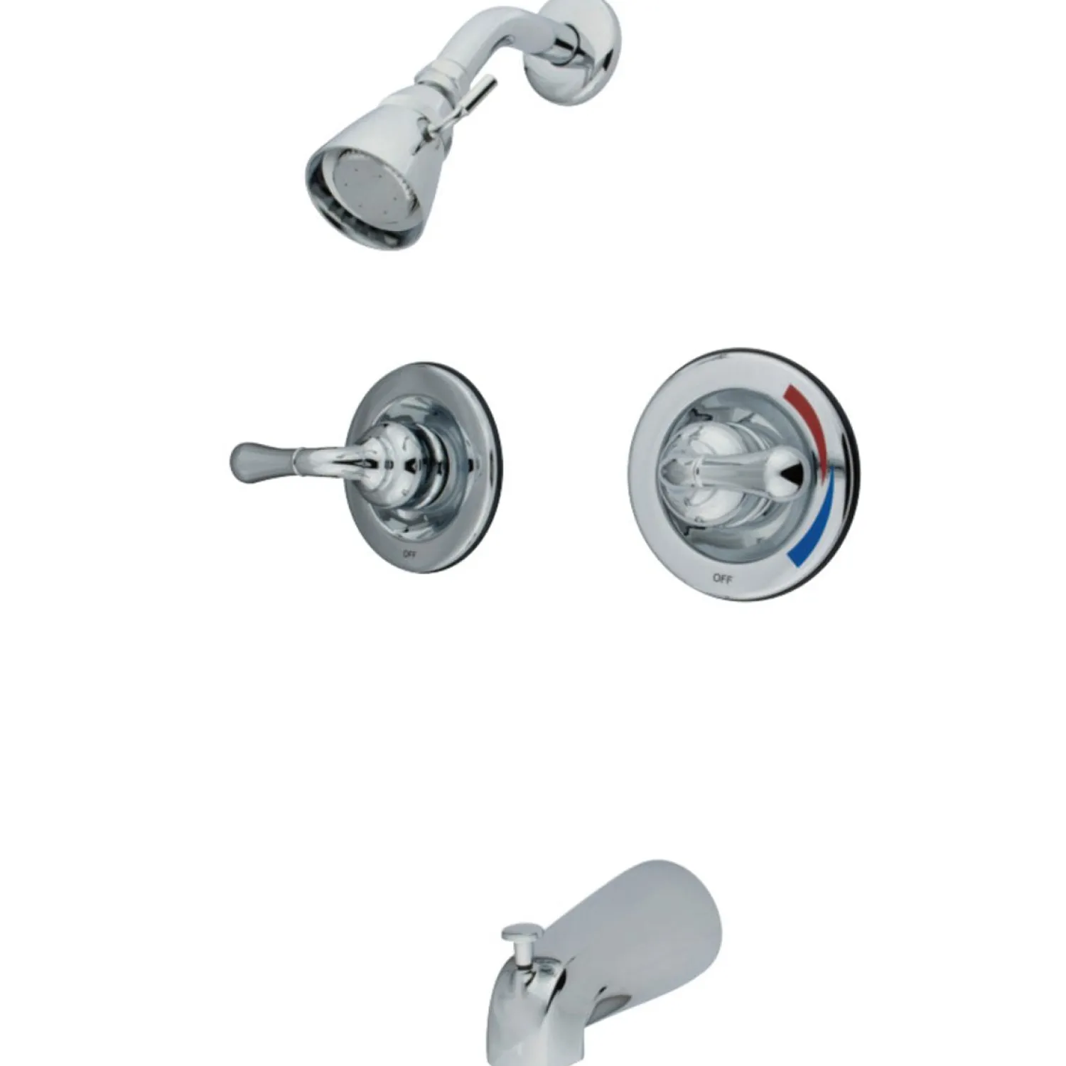 Hot Magellan Twin Handles Tub and Shower Faucet Tub & Shower Sets|Tub Faucets
