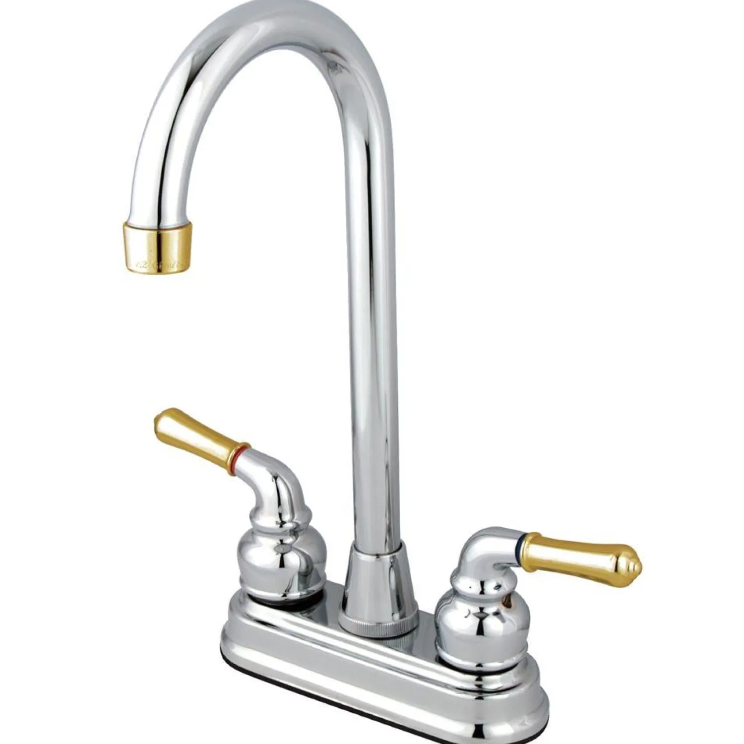Clearance Magellan Two Handle 4" Centerset High-Arch Bar Faucet Bar Faucets