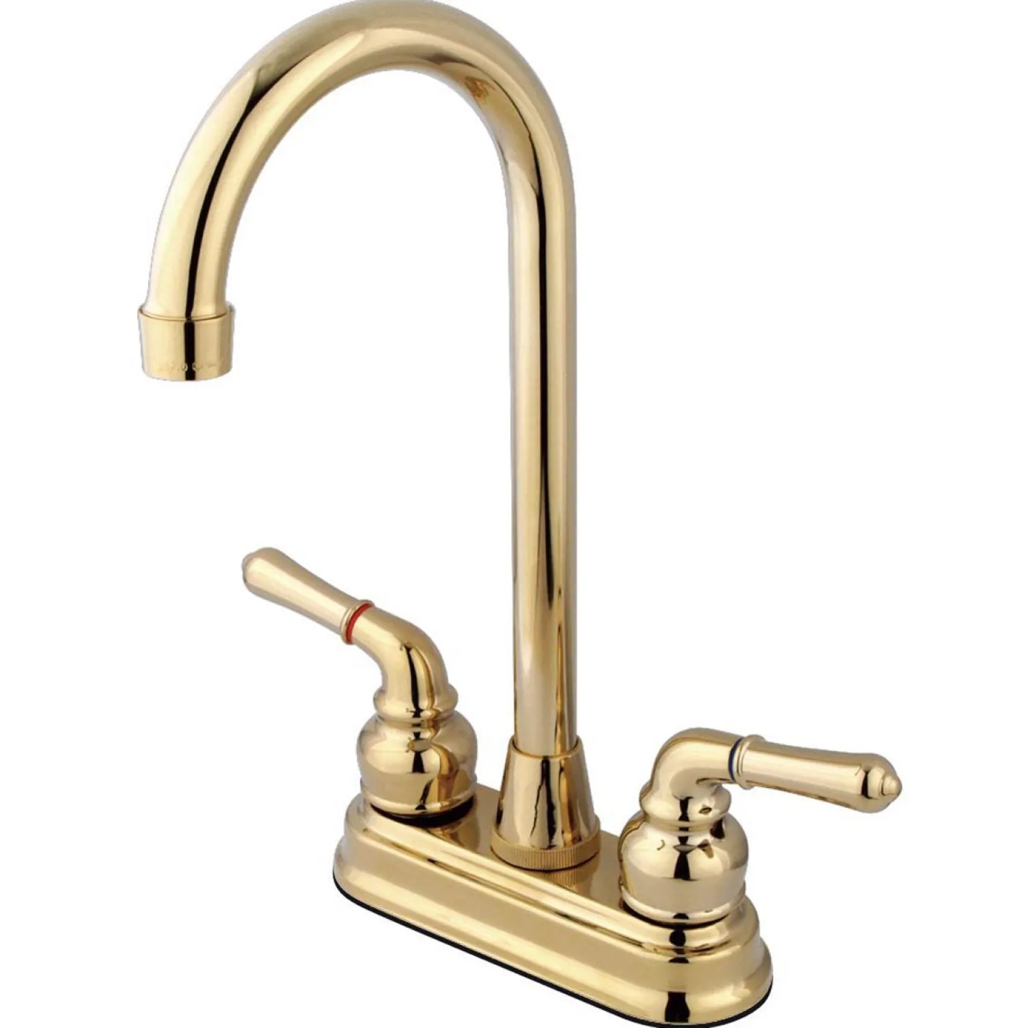 Clearance Magellan Two Handle 4" Centerset High-Arch Bar Faucet Bar Faucets