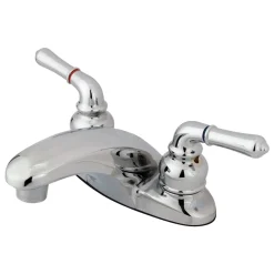 Magellan Two Handle 4" Centerset Polished Chrome Lavatory Faucet 4" Center Set