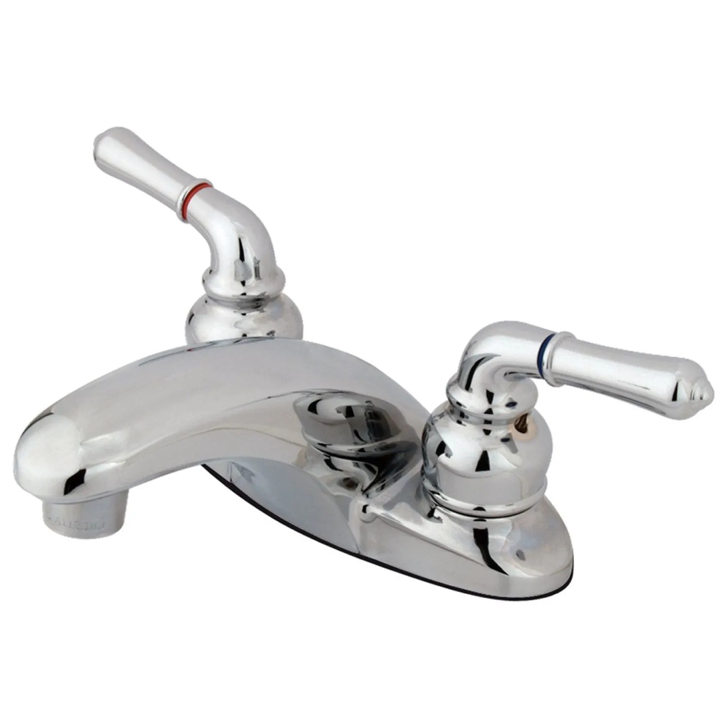 Magellan Two Handle 4" Centerset Polished Chrome Lavatory Faucet 4" Center Set
