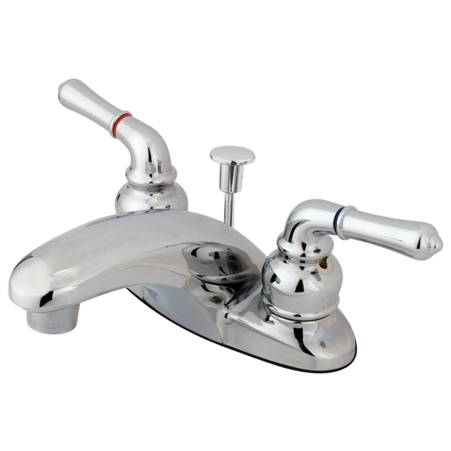 Best Magellan Two Handle 4" Centerset Lavatory Faucet in Polished Chrome 4" Center Set