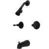 Outlet Magellan Two Handle Tub and Shower Faucet in Oil Rubbed Bronze Tub & Shower Sets