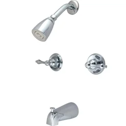 Best Magellan Two Handle Tub and Shower Faucet in Polished Chrome Tub & Shower Sets