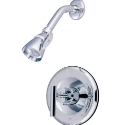 Clearance Manhattan Contemporary Single Handle Shower Faucet Tub & Shower Sets