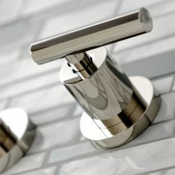 Outlet Manhattan 2-Handle 8-Inch Wall Mount Bathroom Faucet Wall Mount