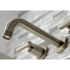 Outlet Manhattan 2-Handle 8-Inch Wall Mount Bathroom Faucet Wall Mount