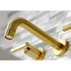 Outlet Manhattan 2-Handle 8-Inch Wall Mount Bathroom Faucet Wall Mount