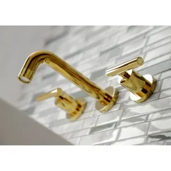 Outlet Manhattan 2-Handle 8-Inch Wall Mount Bathroom Faucet Wall Mount