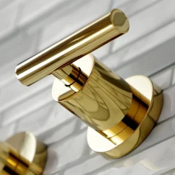 Outlet Manhattan 2-Handle 8-Inch Wall Mount Bathroom Faucet Wall Mount