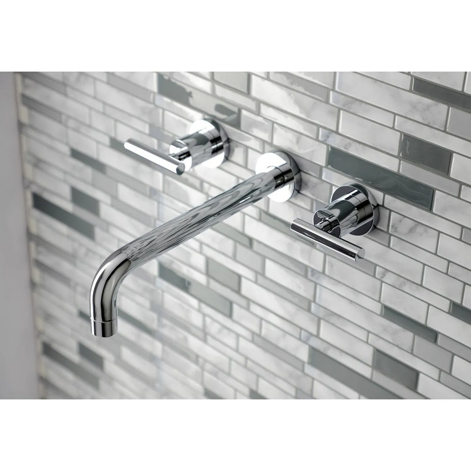 Discount Manhattan 2-Handle Wall Mount Tub Faucet Tub Faucets