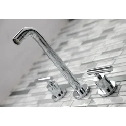Discount Manhattan 2-Handle Wall Mount Tub Faucet Tub Faucets