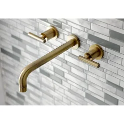 Discount Manhattan 2-Handle Wall Mount Roman Tub Faucet Tub Faucets