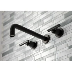 Discount Manhattan 2-Handle Wall Mount Roman Tub Faucet Tub Faucets