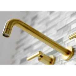Discount Manhattan 2-Handle Wall Mount Roman Tub Faucet Tub Faucets