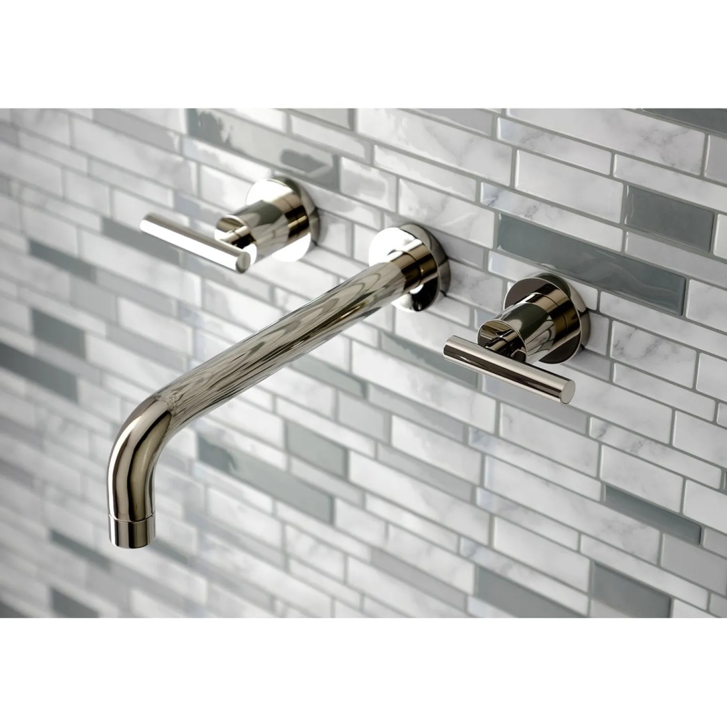 Discount Manhattan 2-Handle Wall Mount Roman Tub Faucet Tub Faucets