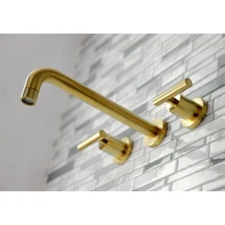 Discount Manhattan 2-Handle Wall Mount Roman Tub Faucet Tub Faucets