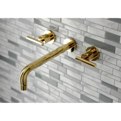 Discount Manhattan 2-Handle Wall Mount Roman Tub Faucet Tub Faucets