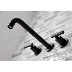 Discount Manhattan 2-Handle Wall Mount Roman Tub Faucet Tub Faucets