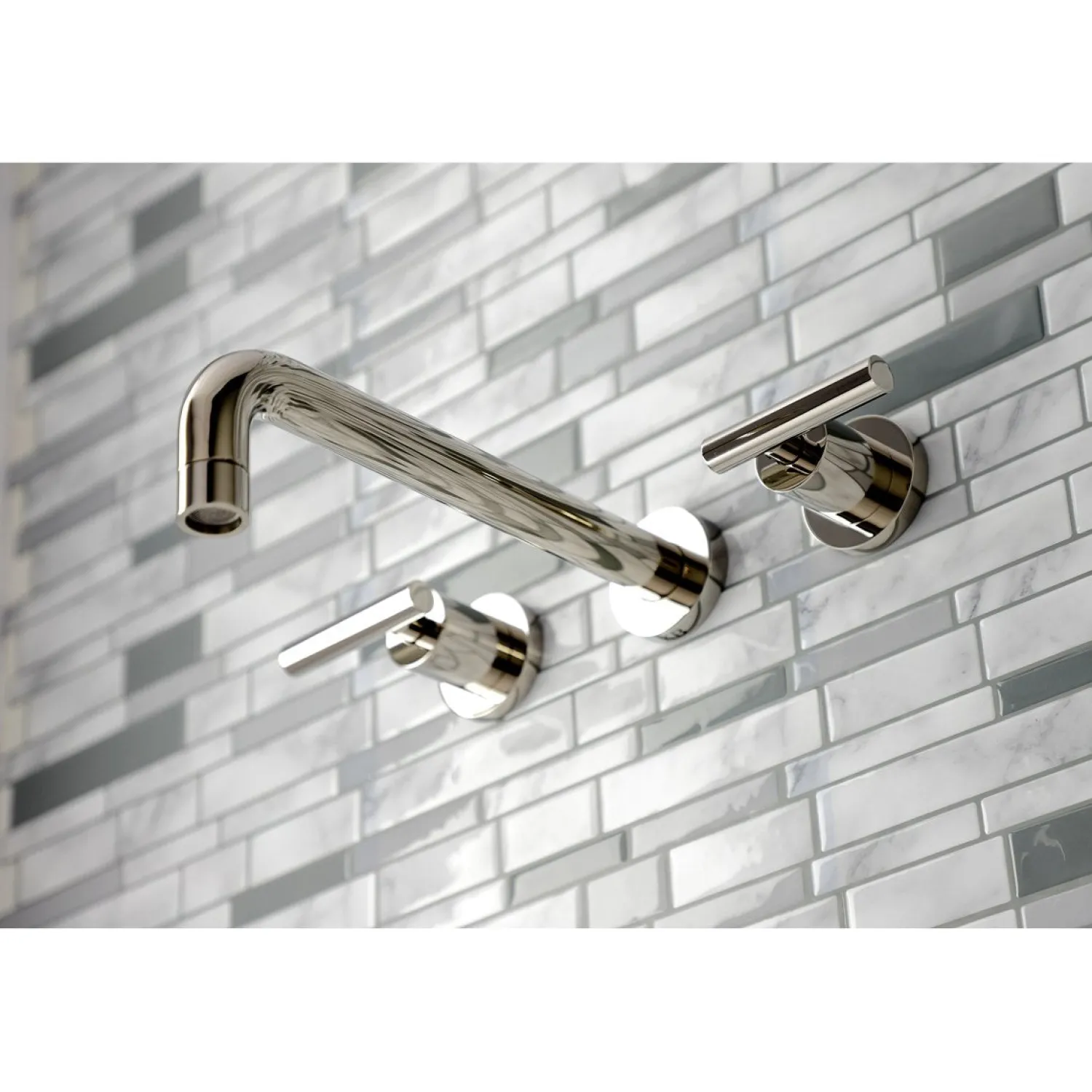 Discount Manhattan 2-Handle Wall Mount Roman Tub Faucet Tub Faucets