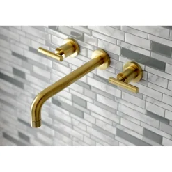 Discount Manhattan 2-Handle Wall Mount Roman Tub Faucet Tub Faucets