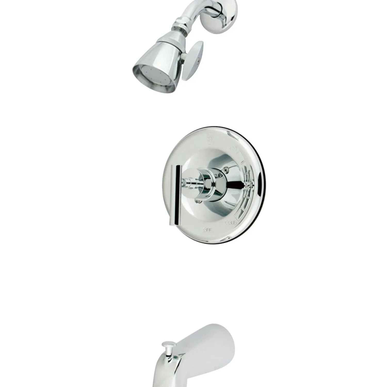 Best Manhattan Single Handle Shower Faucet in Polished Chrome Tub & Shower Sets