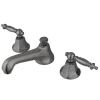 Outlet Metropolitan Three Hole Two Handle 8" to 16" Widespread Lavatory Faucet with Brass Pop-up 8" Widespread