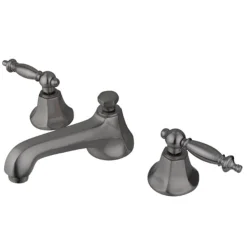 Outlet Metropolitan Three Hole Two Handle 8" to 16" Widespread Lavatory Faucet with Brass Pop-up 8" Widespread
