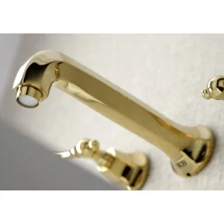 Best Metropolitan 2-Handle Wall Mount Bathroom Faucet Wall Mount