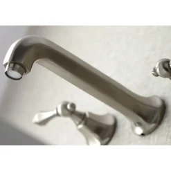 Best Metropolitan 2-Handle Wall Mount Bathroom Faucet Wall Mount