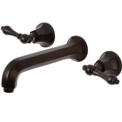 Best Metropolitan 2-Handle Wall Mount Bathroom Faucet Wall Mount