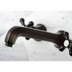 Best Metropolitan Wall Mount Two-Handle Bathroom Faucet Wall Mount