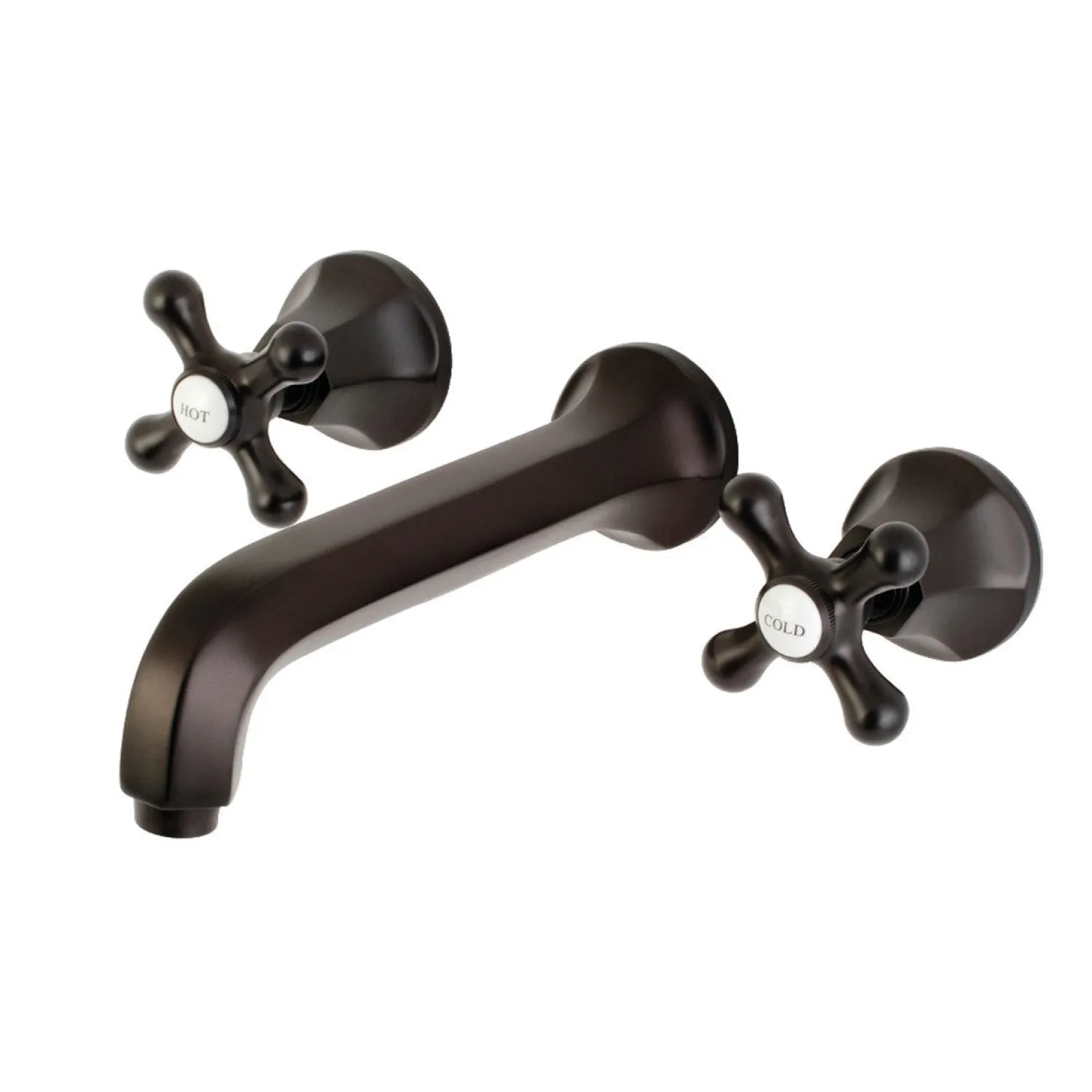 Best Metropolitan Wall Mount Two-Handle Bathroom Faucet Wall Mount