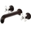Sale Metropolitan Wall Mount 2-Handle Bathroom Faucet Wall Mount