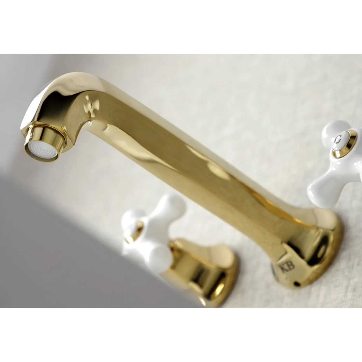 Sale Metropolitan Wall Mount 2-Handle Bathroom Faucet Wall Mount