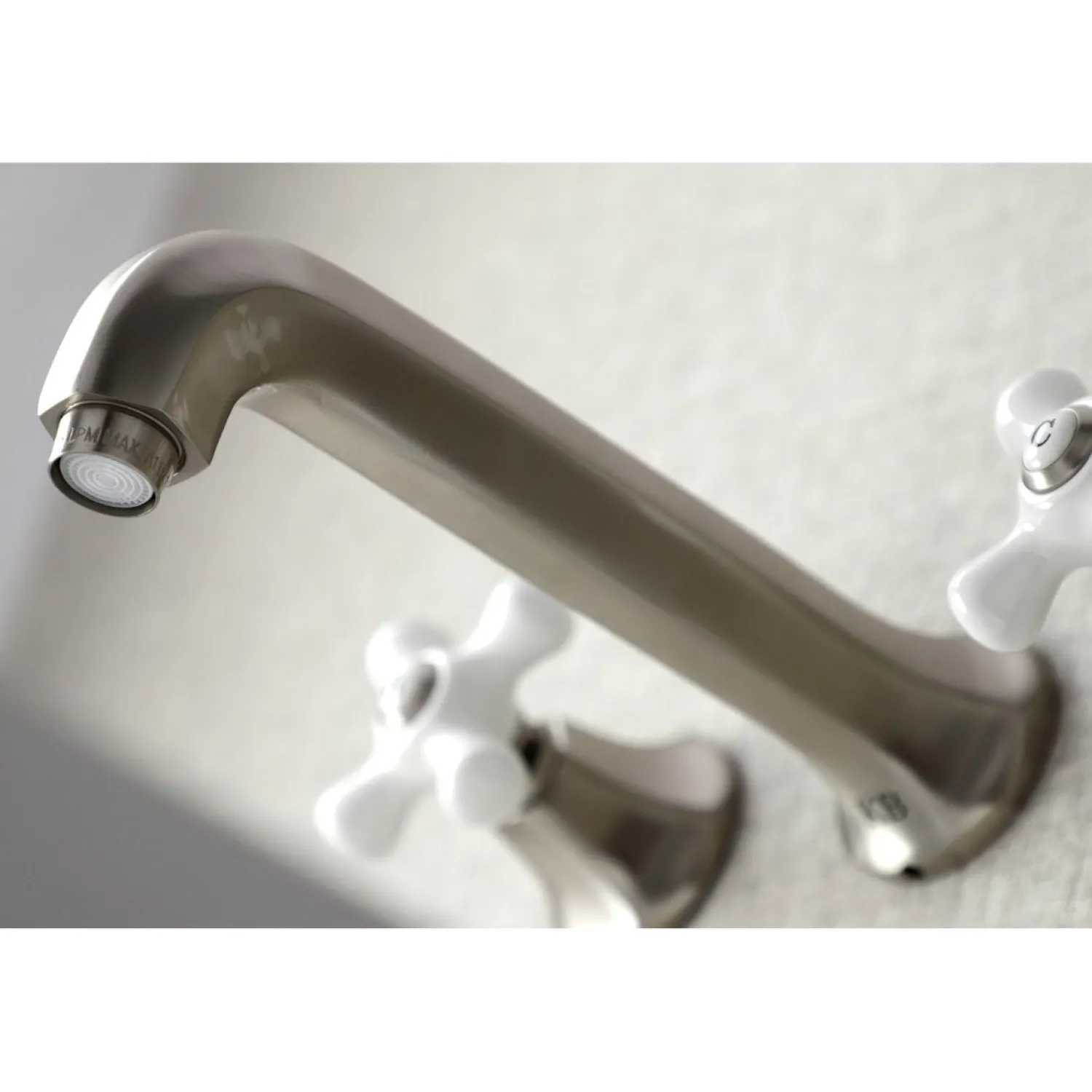 Sale Metropolitan Wall Mount 2-Handle Bathroom Faucet Wall Mount
