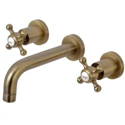 Sale Metropolitan 2-Handle 8-Inch Wall Mount Bathroom Faucet Wall Mount