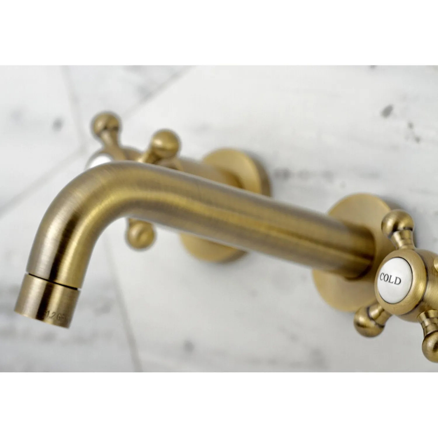 Sale Metropolitan 2-Handle 8-Inch Wall Mount Bathroom Faucet Wall Mount