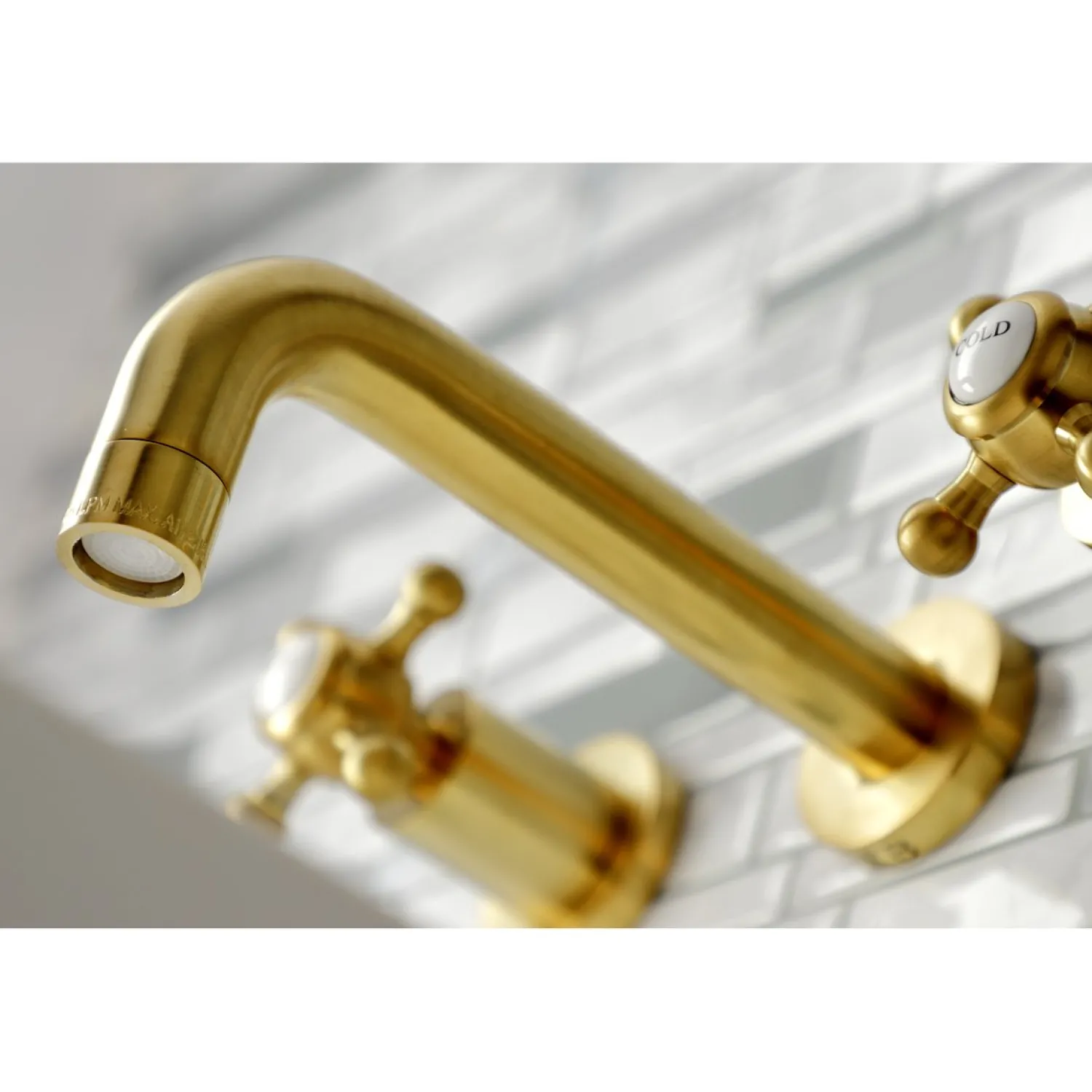Sale Metropolitan 2-Handle 8-Inch Wall Mount Bathroom Faucet Wall Mount