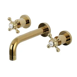 Sale Metropolitan 2-Handle 8-Inch Wall Mount Bathroom Faucet Wall Mount
