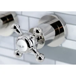 Sale Metropolitan 2-Handle 8-Inch Wall Mount Bathroom Faucet Wall Mount