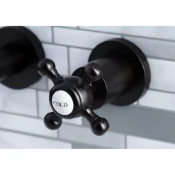 Sale Metropolitan 2-Handle 8-Inch Wall Mount Bathroom Faucet Wall Mount