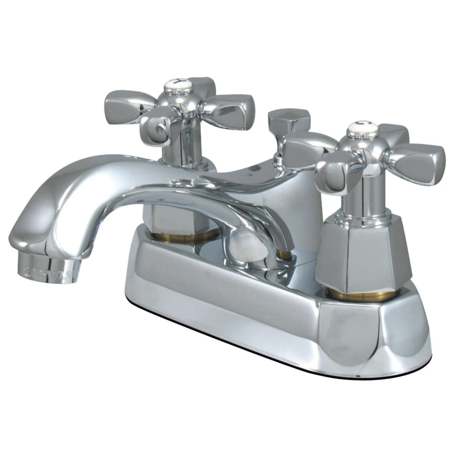 Outlet Metropolitan Two Handle 4" Centerset Lavatory Faucet with Brass Metropolitan Pop-up 4" Center Set